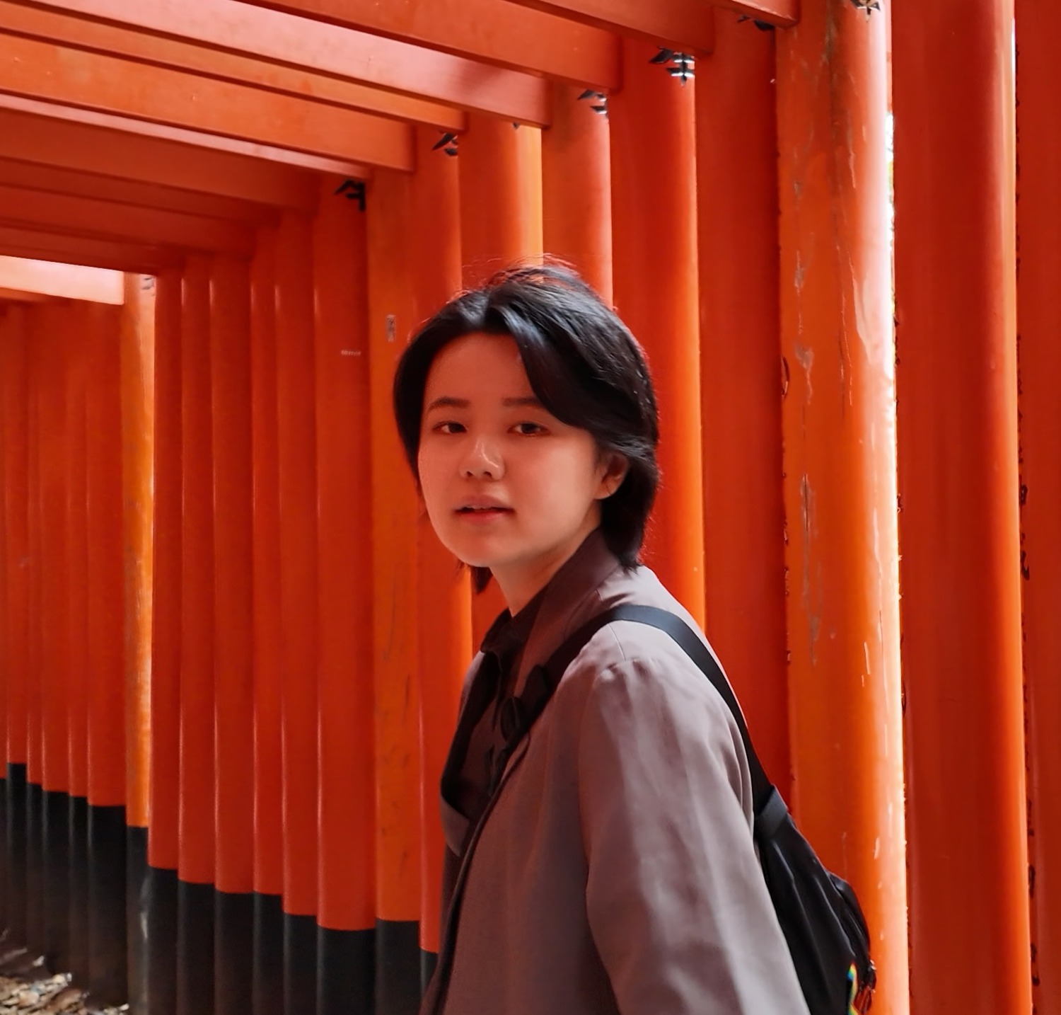Portrait of Ge Li in Kyoto